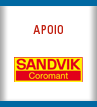 APOIO - SANDVIK Coromant