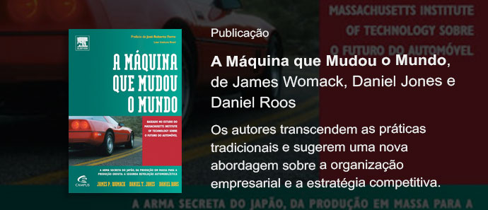 Versão em Português de "A Máquina que Mudou o Mundo" e as empresas