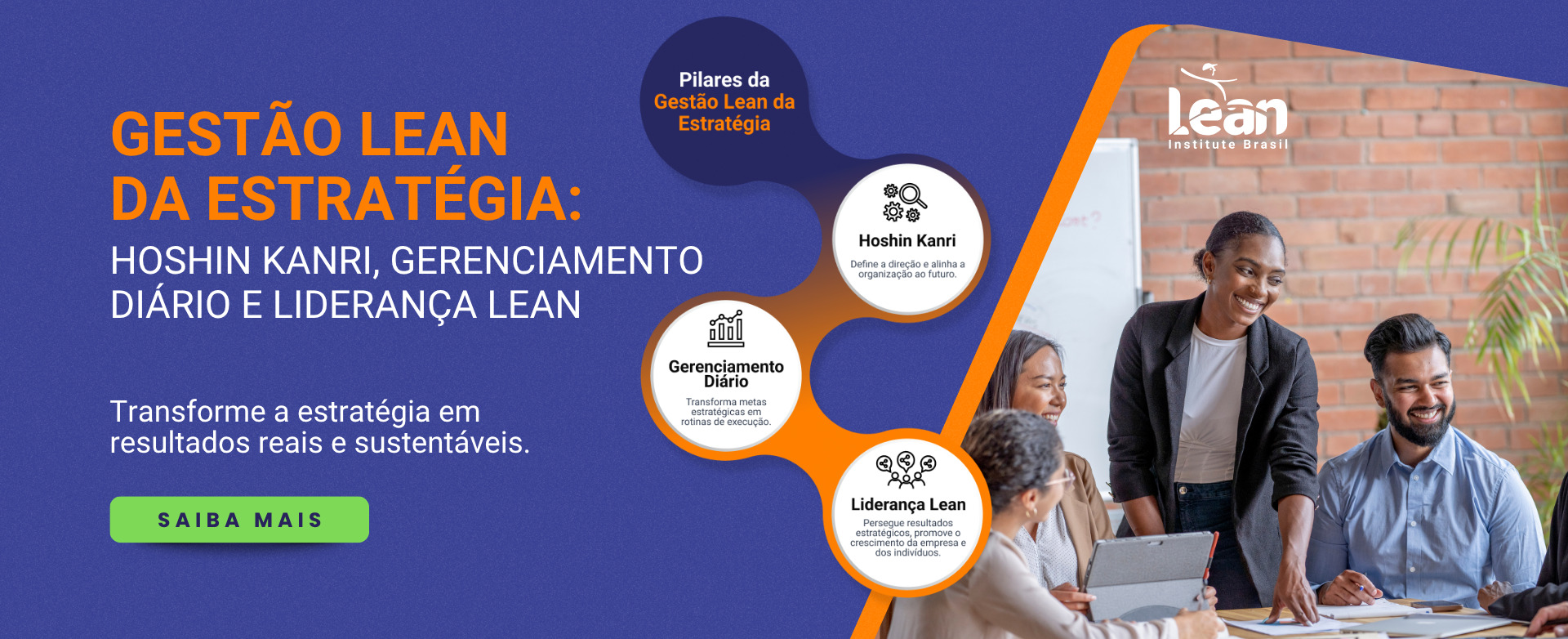 Gestão Lean da Estratégia: Hoshin Kanri, Gerenciamento Diário e Liderança Lean