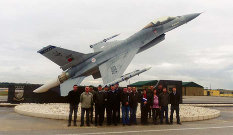 Visita da Toyota e da Mercatus à Base Aérea de Monte Real (BA5), em 18 de Outubro de 2012